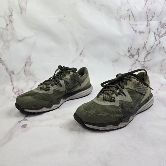 Nike Trail Mens 9 Juniper CW3808-200 Green Lace Up Low Top Running Shoe Sneaker - Picture 5 of 14